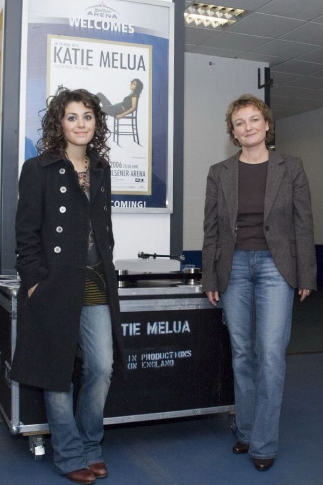 Katie Melua and Ulla Scheu